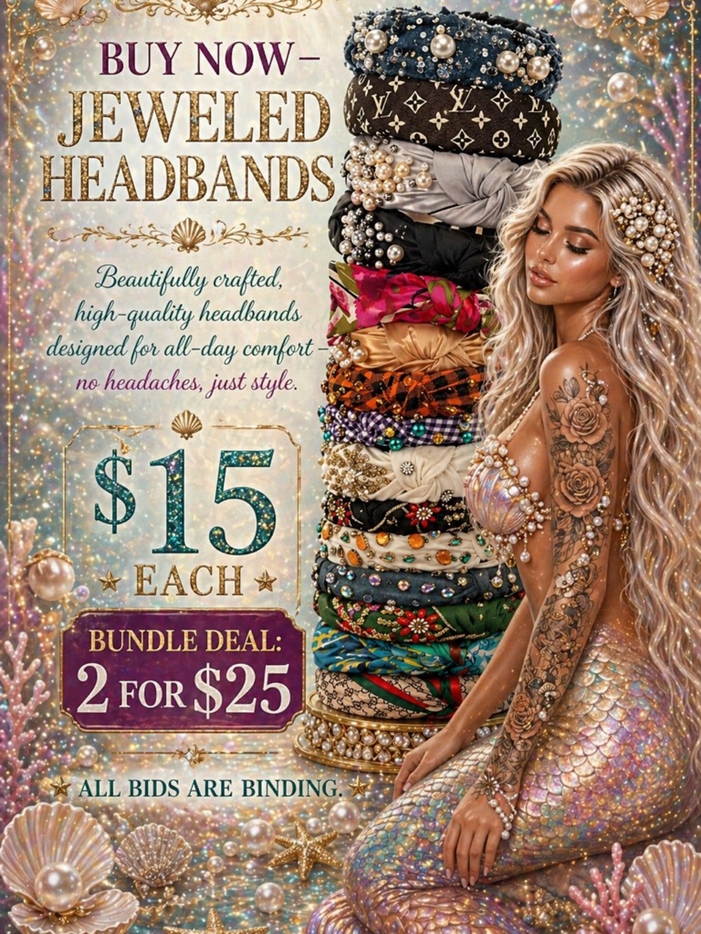 Embellished Headbands pick one βπ½ - Picture 2 of 7